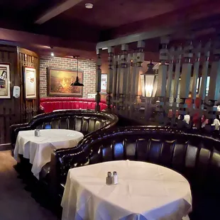the interior of the restaurant