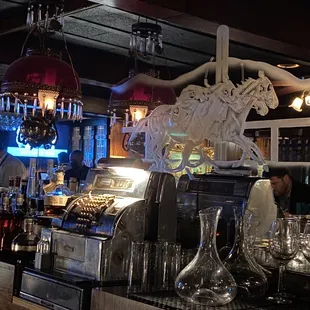 Downstairs bar