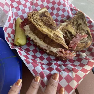 Reuben sandwich