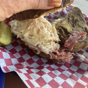 Reuben sandwich