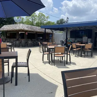 Outside patio
