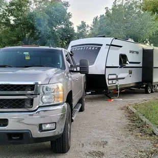 What a perfect location for our home on wheels as we head back to Central Ohio for the month of October!