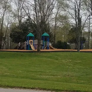 Large playground in our loop.