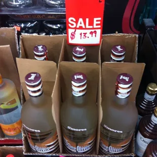 the price of the bottles