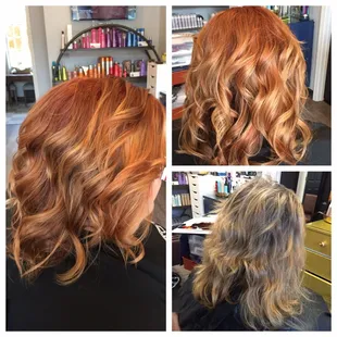 Redhead makeover by Amy