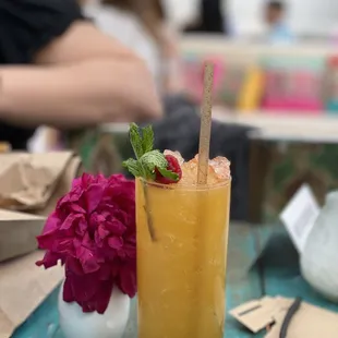Tyrona (Ketel One vodka, sake, passion fruit, lime juice, panela)