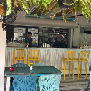 Bar area