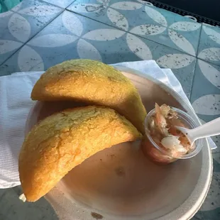 Colombian empanadas $1.75 each