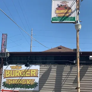 the exterior of the restaurant