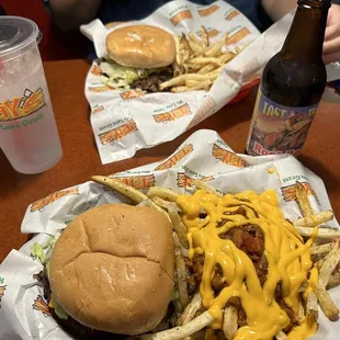 burger, food, burgers