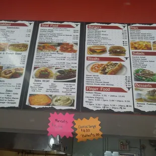 Menu!!