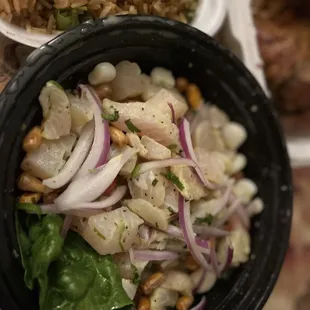 Peruvian ceviche