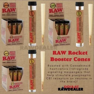 Boosted raw cones