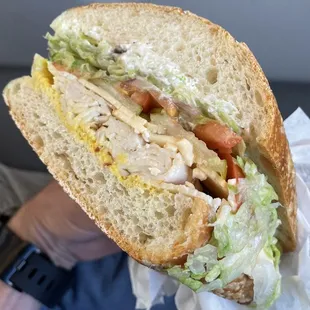 21. Double Smokehouse Turkey Sandwich