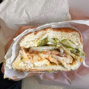 22. Mango Habanero Chicken Sandwich