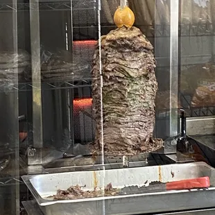 Beef on the rotisserie