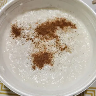 Yum!! Rice pudding!