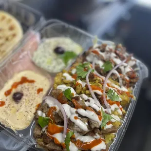 Shawarma plate