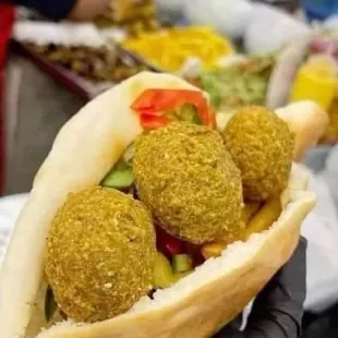 Iraqi falafel