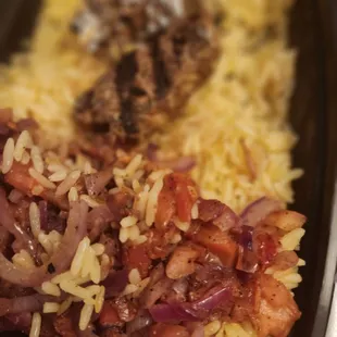 Kids&apos; Beef Kofta. We&apos;ll get it without the onion combination next time