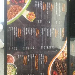 Menu side A
