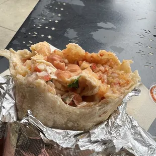 Chicken Burrito