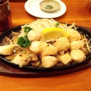 Seafood Sizzling Plate