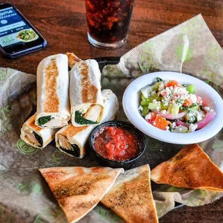 Grilled Chicken Roll-Up