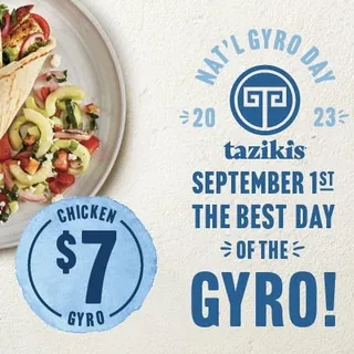 Grilled Chicken Gyro