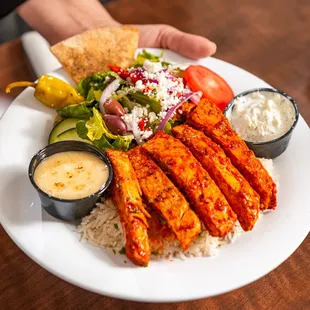 Spicy Harissa Chicken Feast