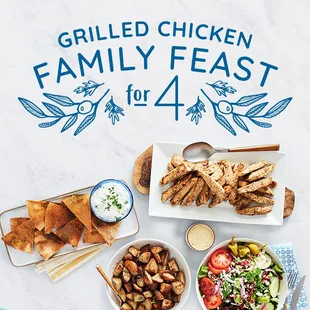 Grilled Chicken Family Feast