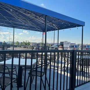 Outside seating area