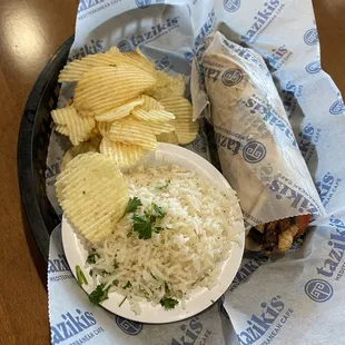 Grilled Chicken Gyro