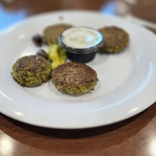 Falafel appetizer