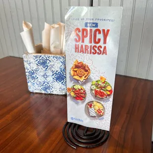 spicy harissa