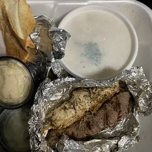 Sorry excuse for shish kebabs.