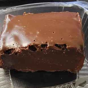 This chocolate cake is AWESOME! Not too sweet and so moist....it's decadent!