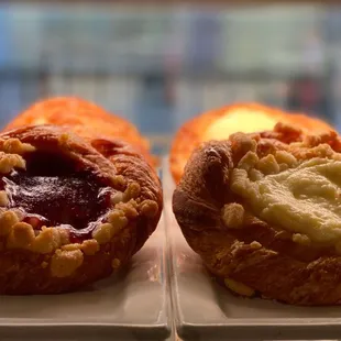 Cherry &amp; Cheese Danishes.