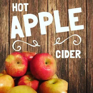 Apple Cider back in season!