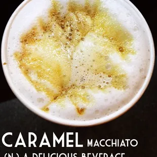 TGIF! Try our Caramel Macchiato w/ Almond Milk and/or over ice!