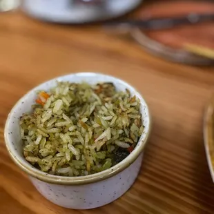 Fried Green Rice