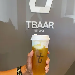 Sea Salt Milk Foam Green Tea