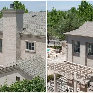 We do commercial re-roofing and repairs too!