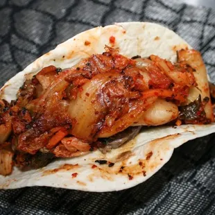 Another winner, try our Korean beef taco.