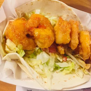Bang Bang Shrimp Tacos