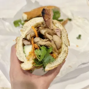 Chicken Teriyaki Banh Mi
