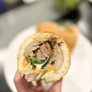 Grilled Pork Sandwich