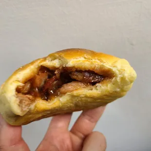 Mini BBQ pork bun filling! So good
