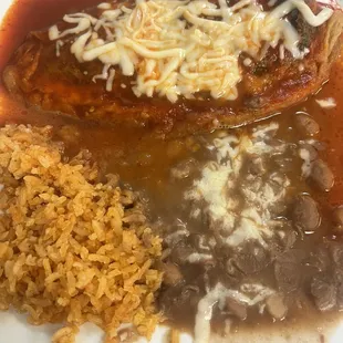 Chili Relleno with epic saice