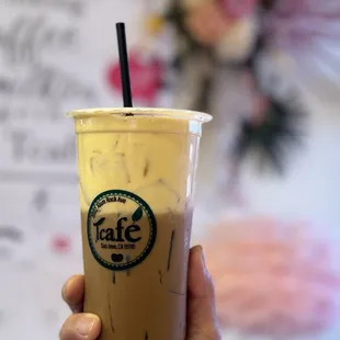 Egg coffee. Just right amount of coffee and the sweetness level is on point!